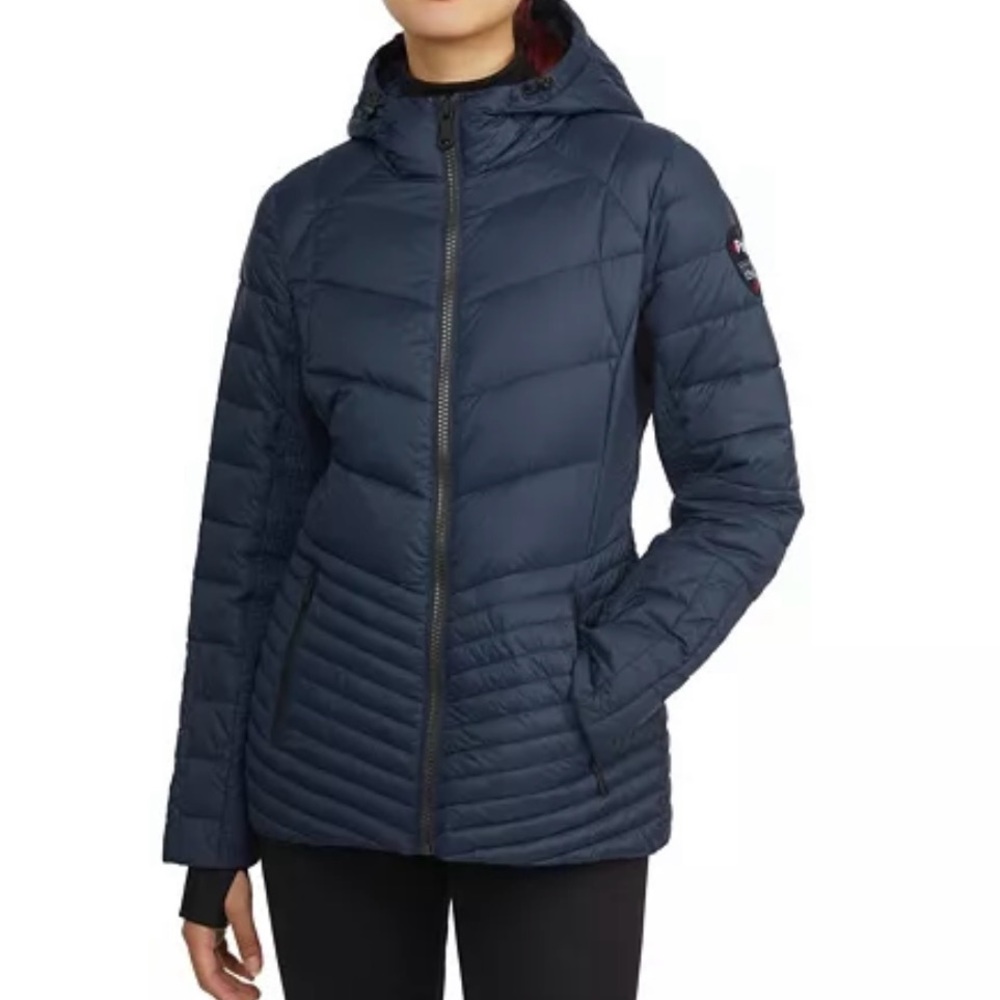 Pajar Women's black Hooded Puffer Coat